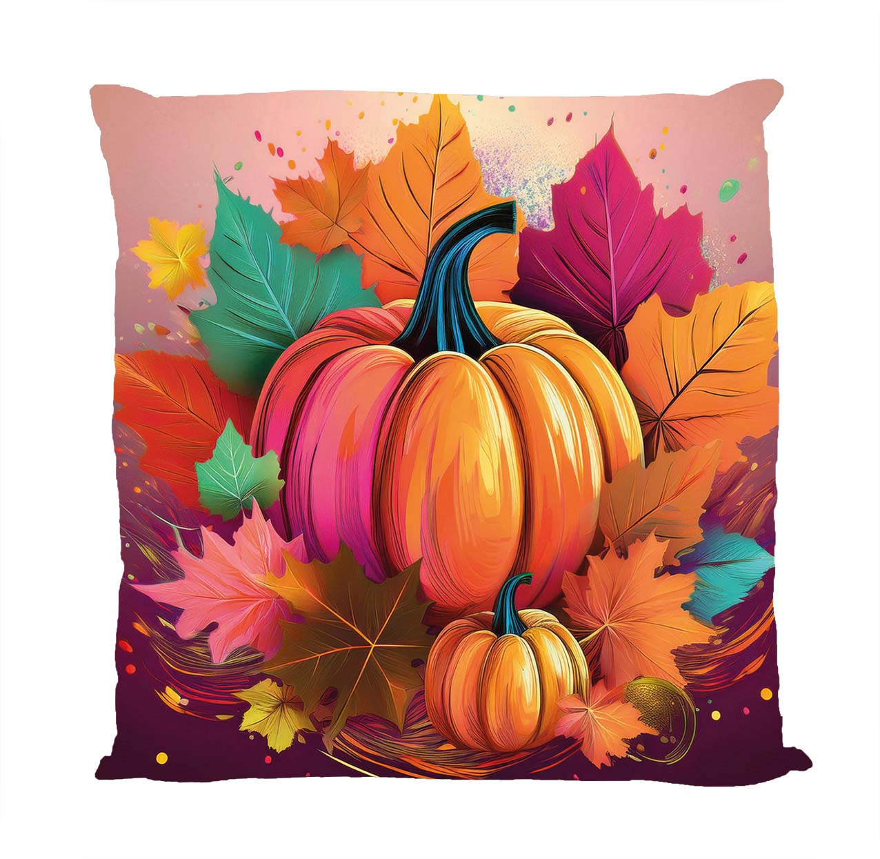 Kissenbezug Microfaser Kürbisse Kürbisse 4