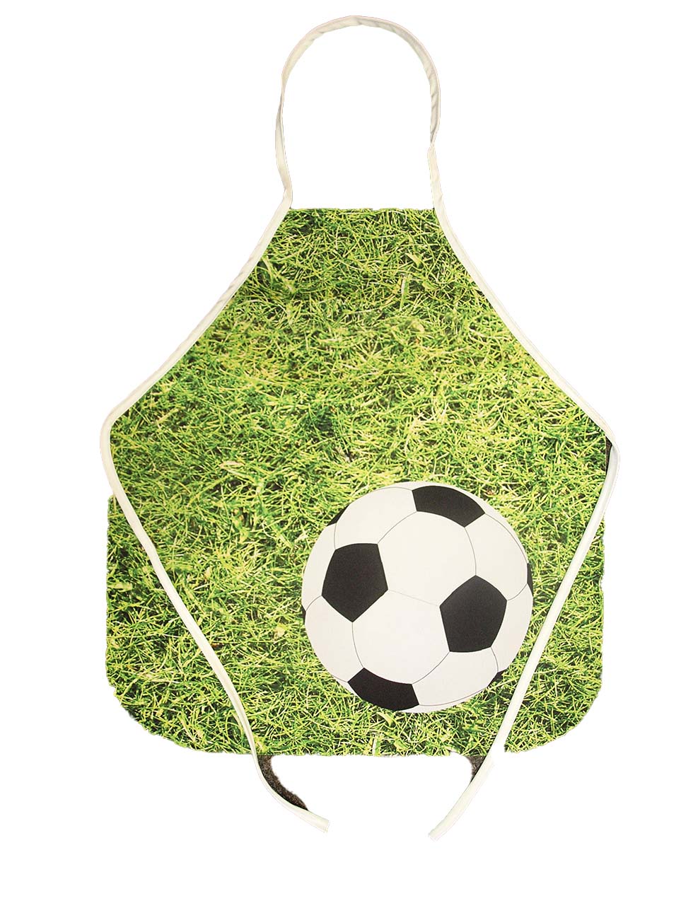 Kinderschürze Schulschürze Fußball Gras